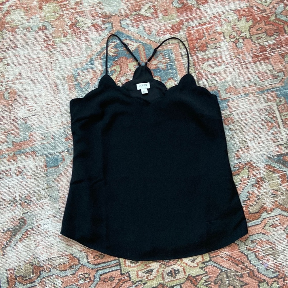 J Crew Scalloped Cami